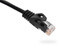 CAT6 Patch Cord, UTP with Boot & Protector 6ft - Black - 094-8301/6BK CAT6 Patch Cord, UTP with Boot & Protector 6ft - Black - 094-8301/6BK